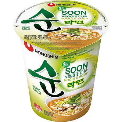 NONGSHIM Soon Veggie Ramen Zupa instant 67 g
