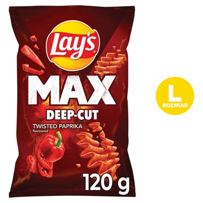 Lay's Chipsy MAXX Papryka 120g