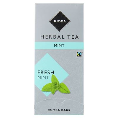 RIOBA Fresh Mint Herbat Tea Herbata 25 kopert 38g