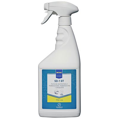 METRO PROFESSIONAL Płyn do dezynfekcji pomieszczeń powierzchni i urządzeń 750 ml