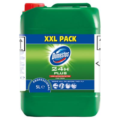 Domestos PROF 24H Plus Pine Fresh XXL Płyn czyszcząco-dezynfekujący 5 l