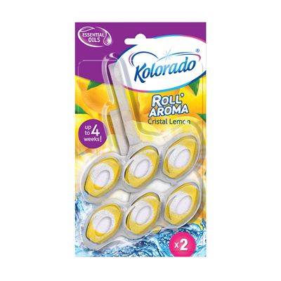 KOLORADO Roll and Aroma zawieszka WC Cristal Lemon 145 g