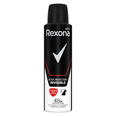 Rexona Men Invisible Active Protection + Dezodorant w spray'u 150 ml