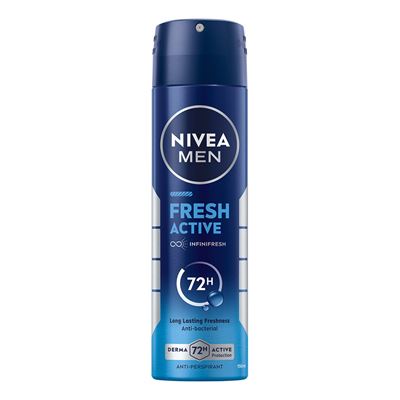 NIVEA MEN Fresh Active Antyperspirant w aerozolu 150 ml