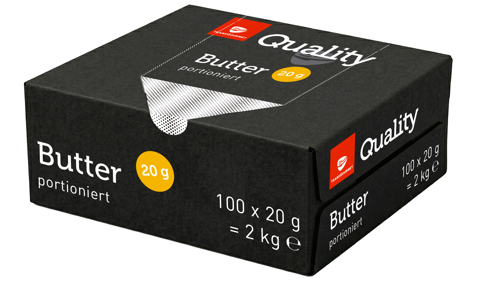 Tgq Masło Porcjowane. Zawartość Tłuszczu 82%. 20 G X 100 Szt.