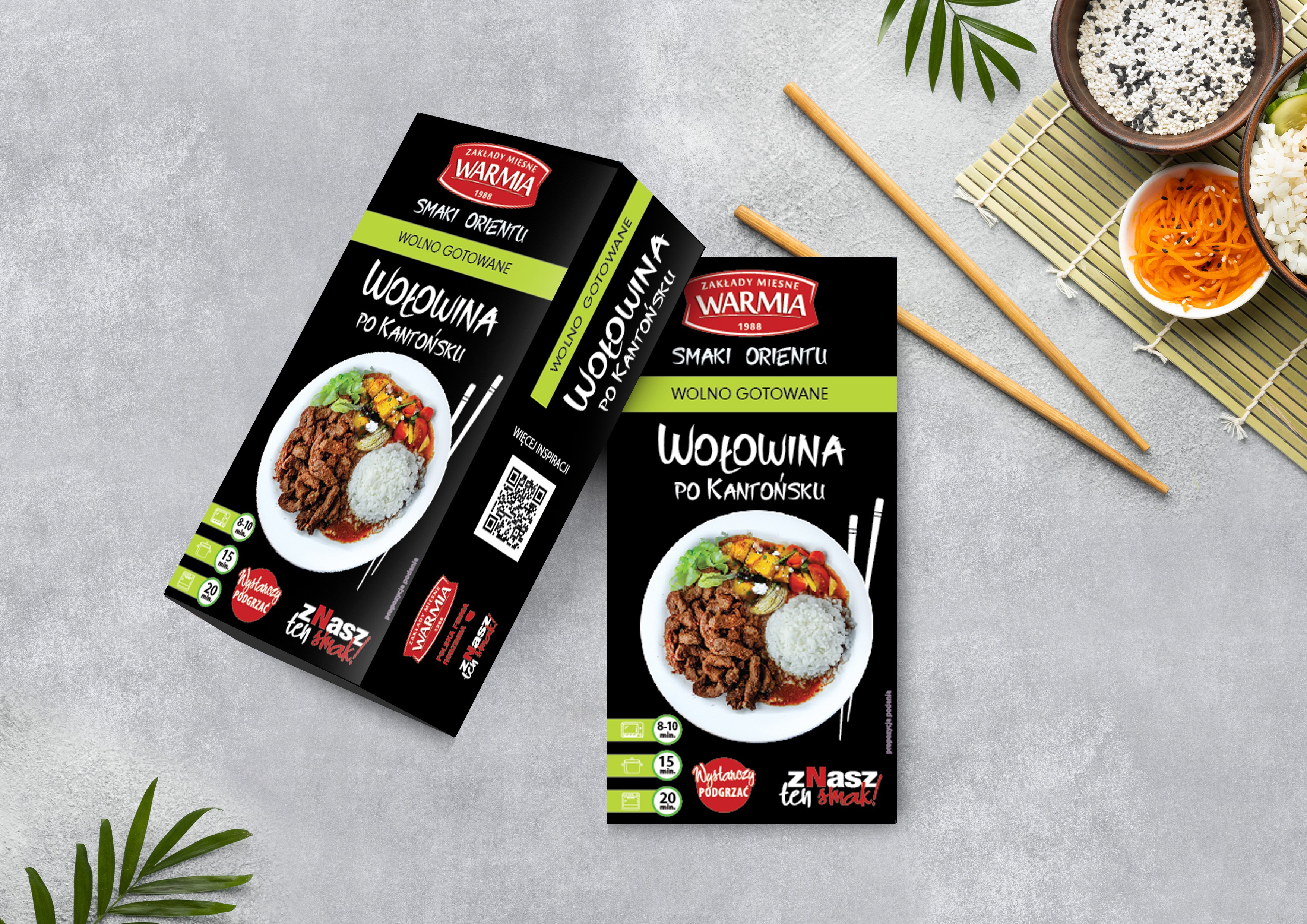 Wołowina Po Kantońsku - Produkt Mięsny Wołowy Wolno Gotowany Z Dodatkiem Wody Warmia 300G