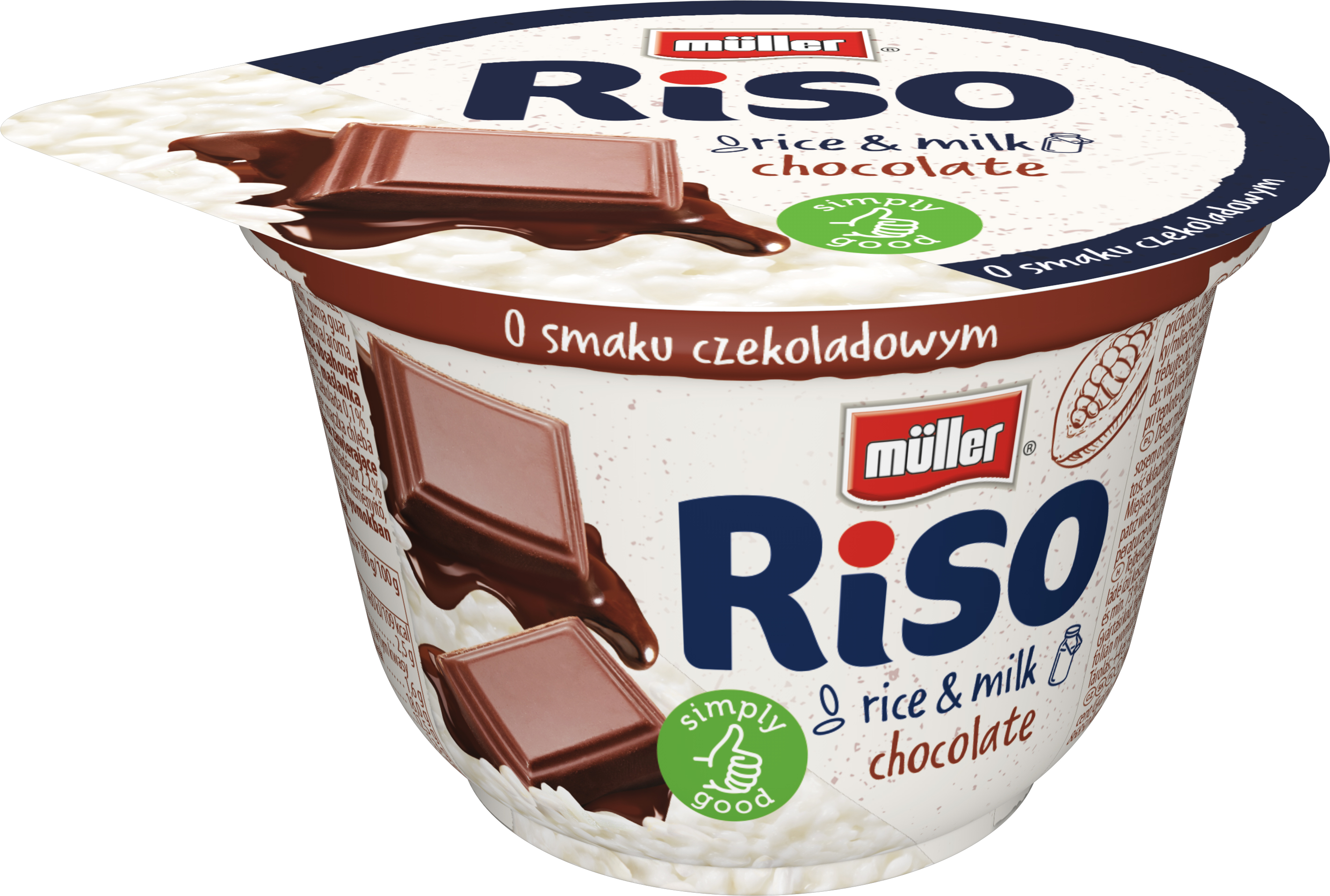 Müller Deser Ryżowy Riso O Smaku Czekoladowym 200G