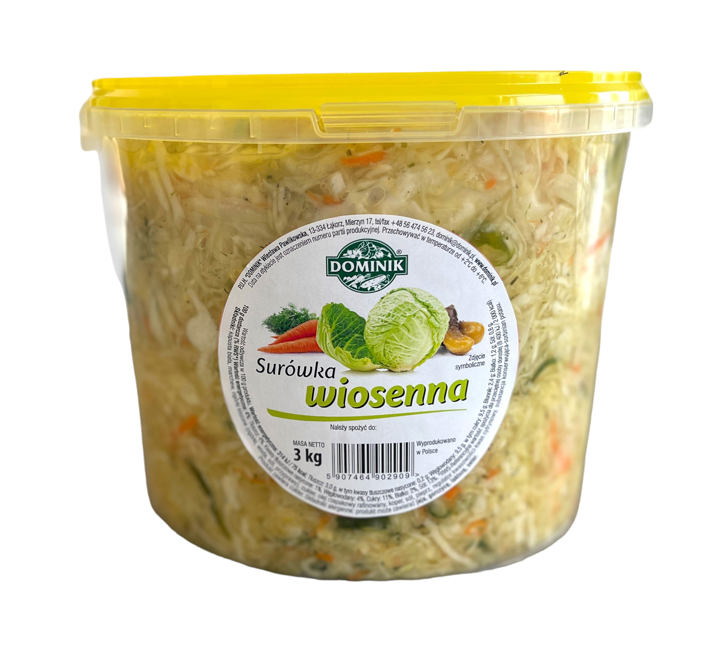 Surówka Wiosenna Polska 3Kg Dominik