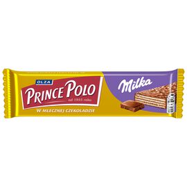 Prince Polo Wafelek w mlecznej czekoladzie Milka 45 g