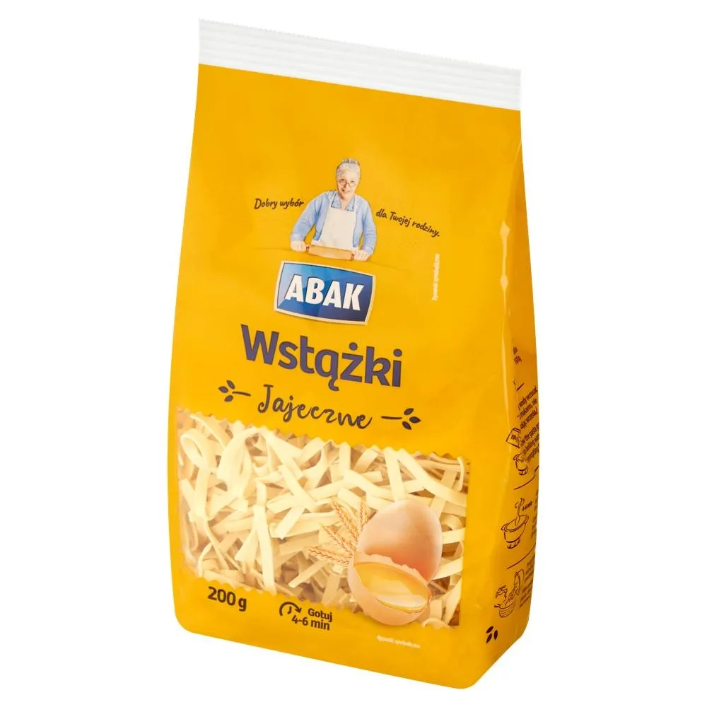 Abak Makaron wstążki jajeczne 200 g
