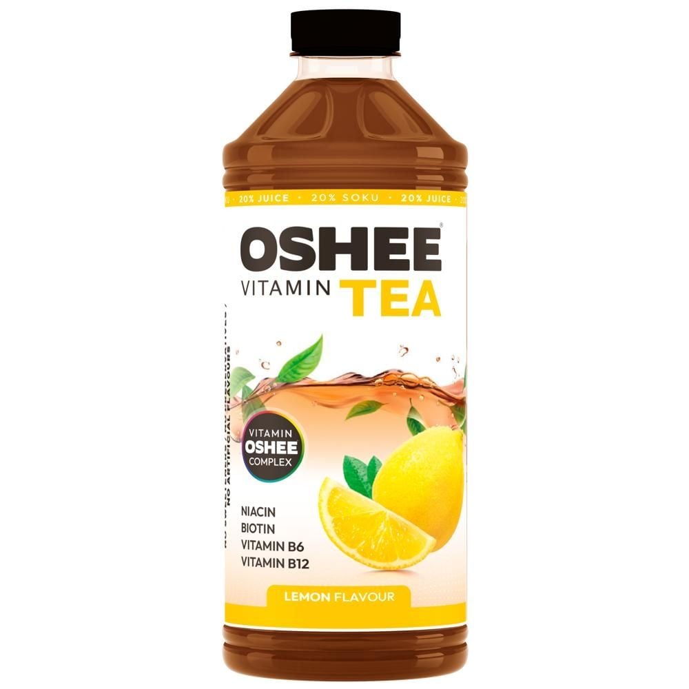 Oshee Vitamin Tea Niegazowany napój herbaciany o smaku cytrynowym 1,1 l