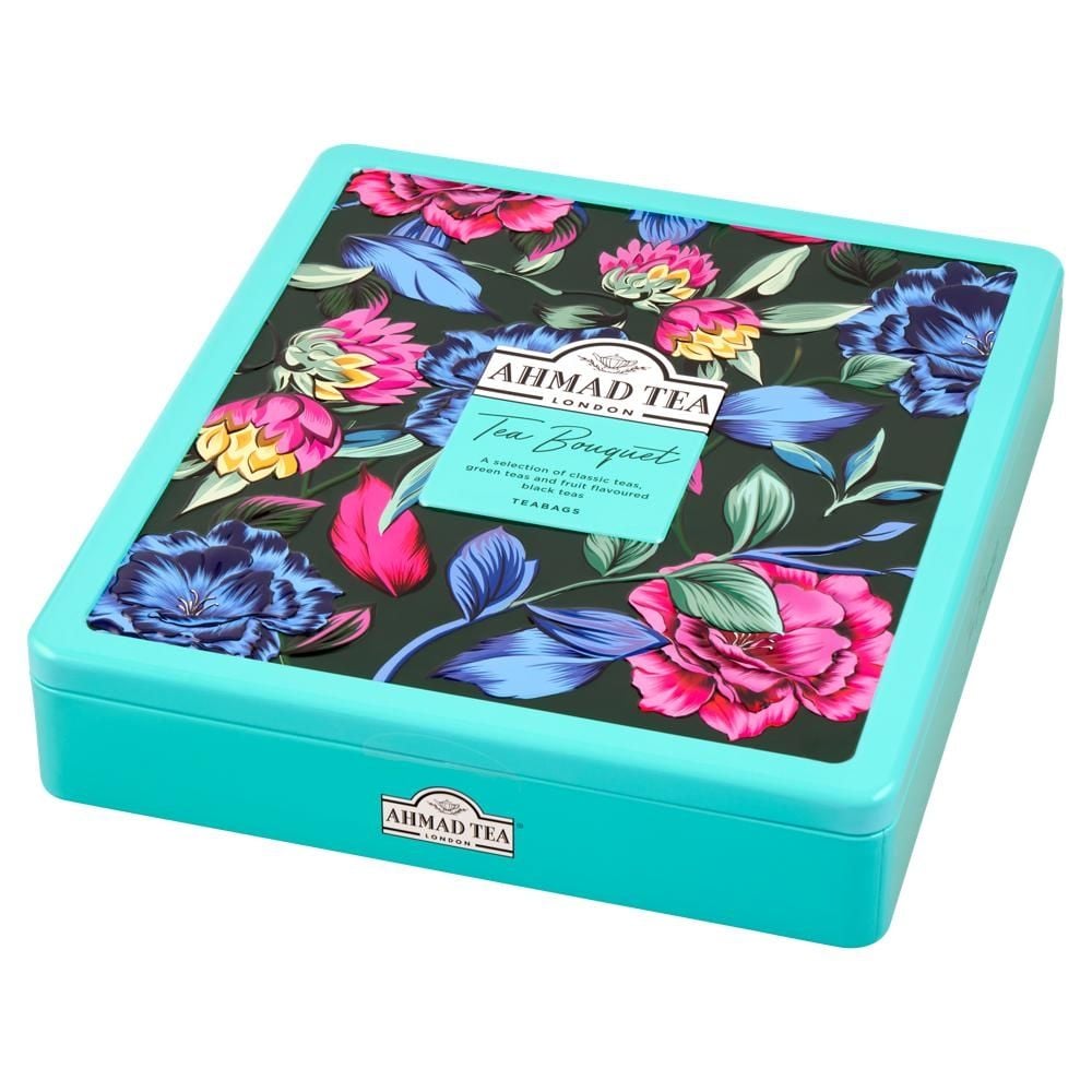 Ahmad Tea Tea Bouquet Zestaw herbat czarnej zielonej i aromatyzowanej 144 g (72 x 2 g)