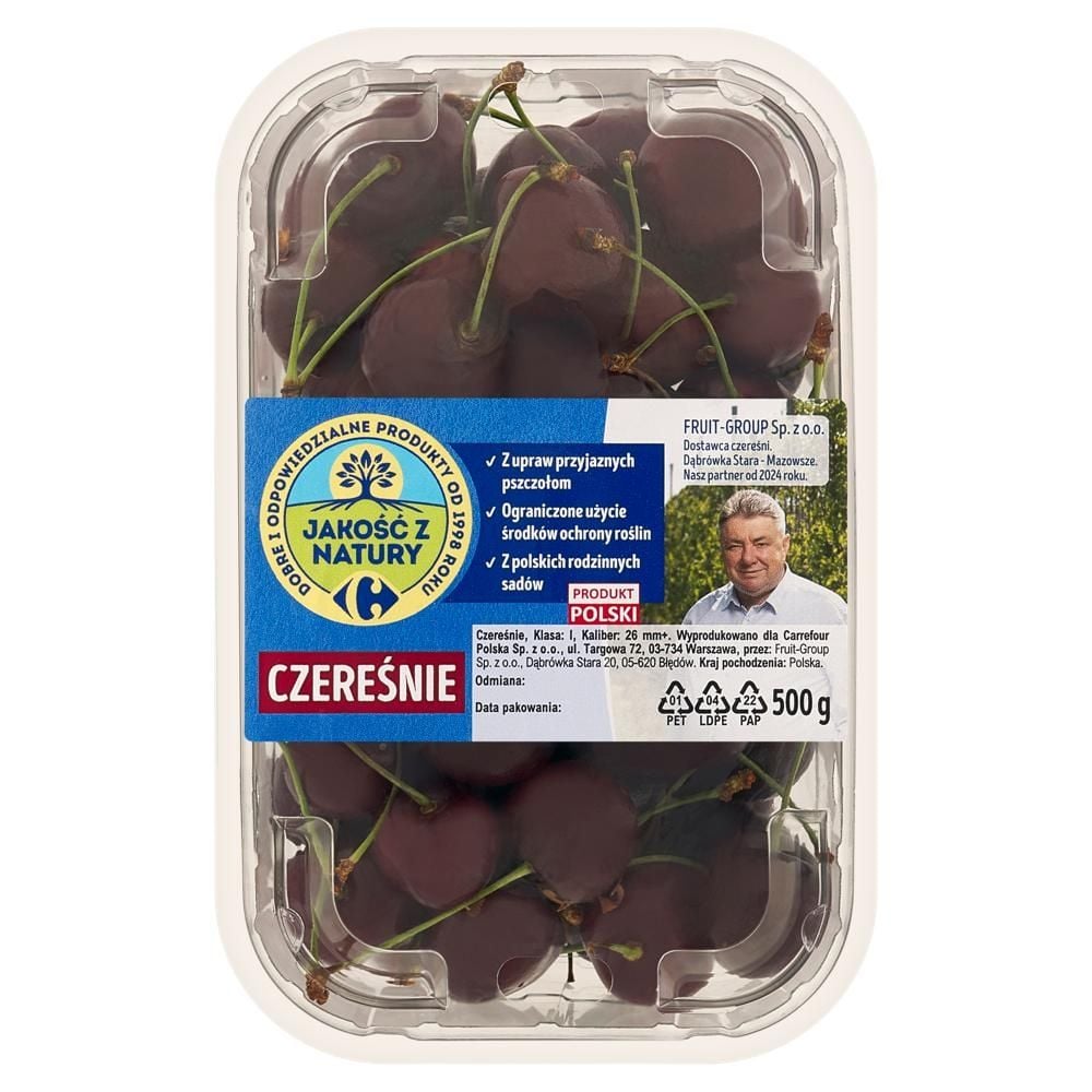 Carrefour Czereśnie 500 g