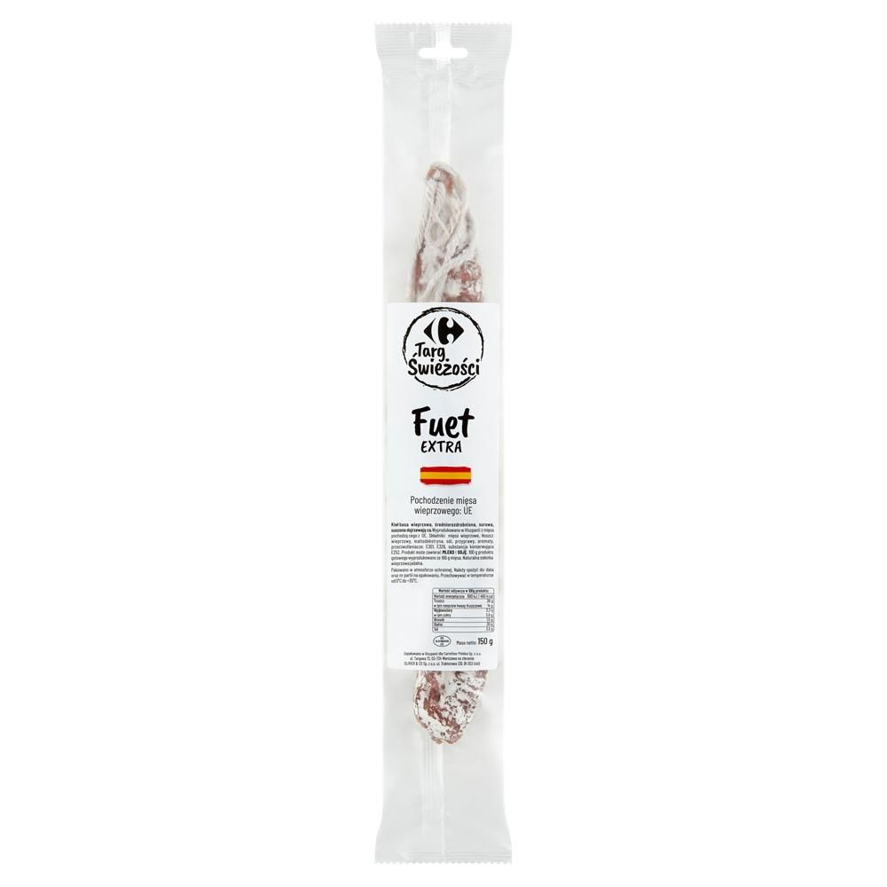 Carrefour Targ Świeżości Fuet extra 150 g