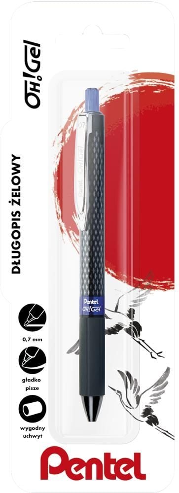Długopis żelowy Oh!Gel K497/niebieski