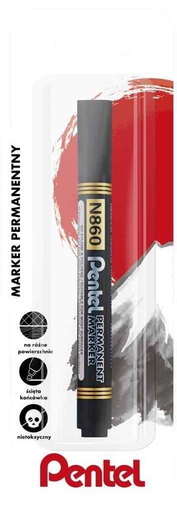 Maker ze ściętą końcówką N860/czarny x 1 szt.