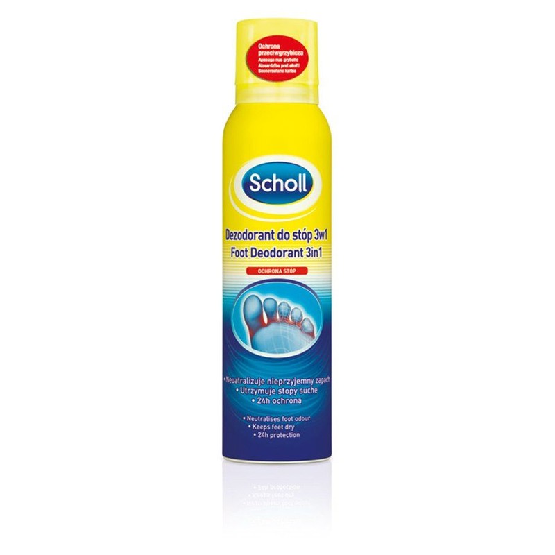Dezodorant do stóp 3w1 Scholl 150 ml