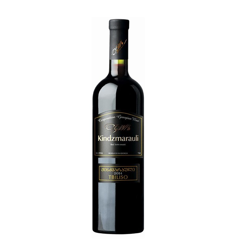 Wino Kindzmarauli czerwone półsłodkie alk.11% obj. CGW 750 ml