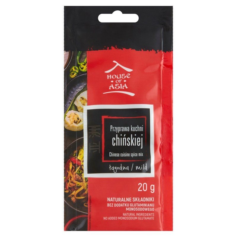 Przyprawa kuchni chińskiej łagodna House of Asia 20 g
