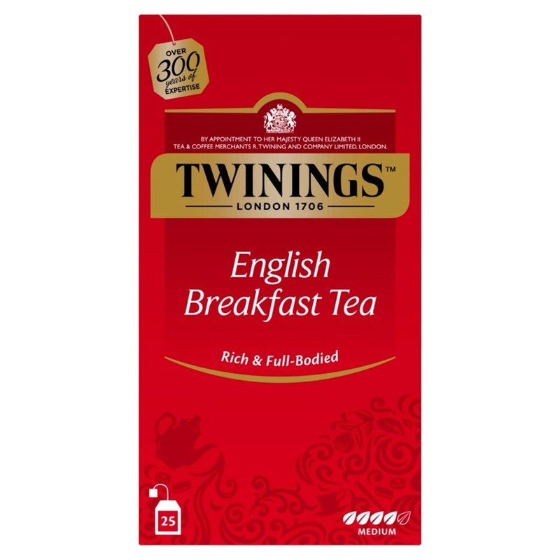 Herbata czarna English Breakfast  Twinings 25 torebek
