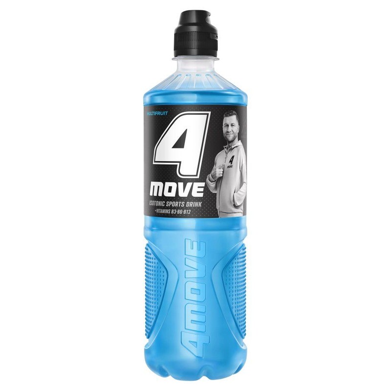Napój izotoniczny niegazowany o smaku wieloowocowym 4Move 750 ml