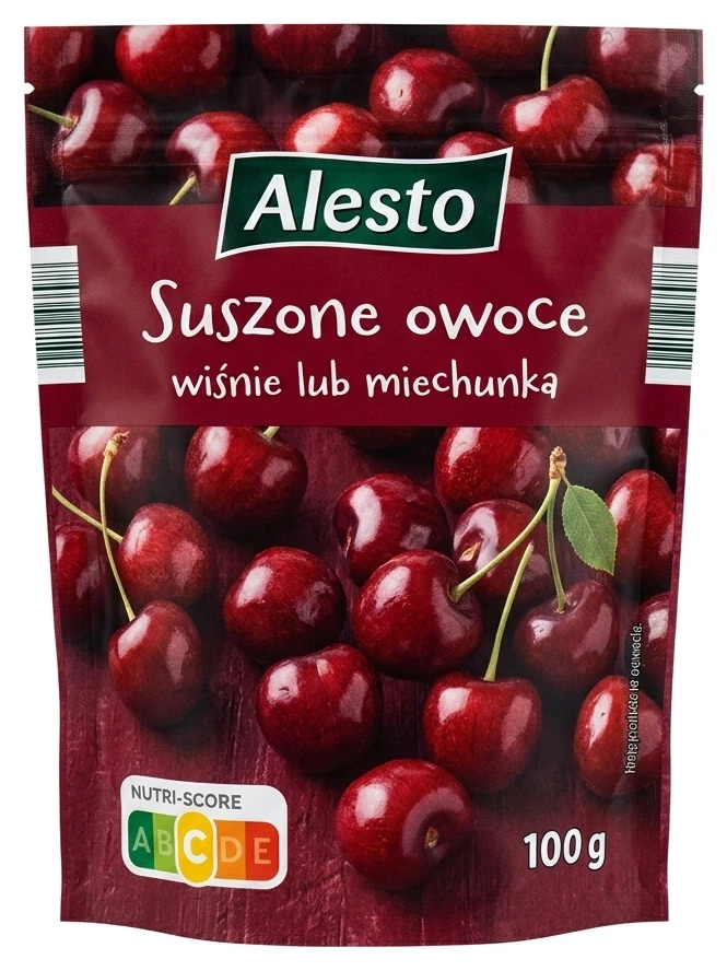 Alesto Suszone owoce wiśnie lub miechunka
