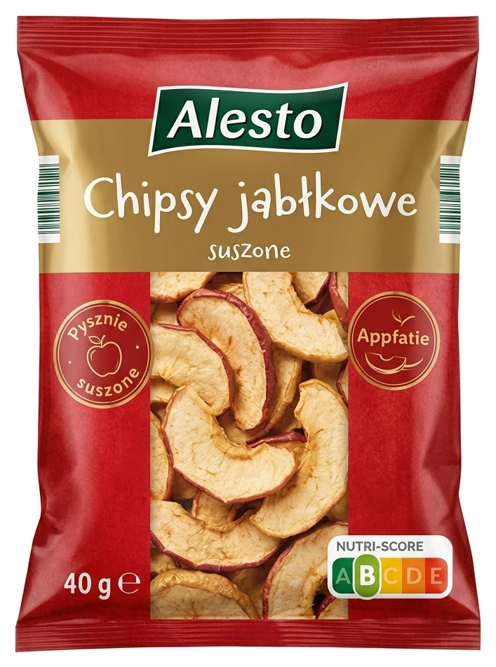 Alesto Chipsy jabłkowe