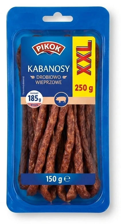PIKOK Kabanosy, XXL