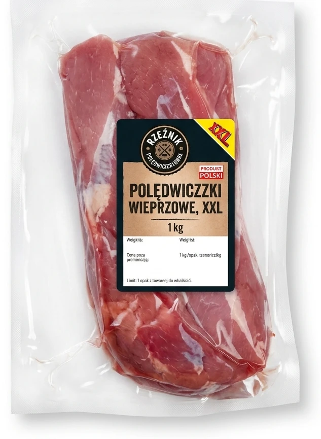 Polędwiczki wieprzowe, XXL
