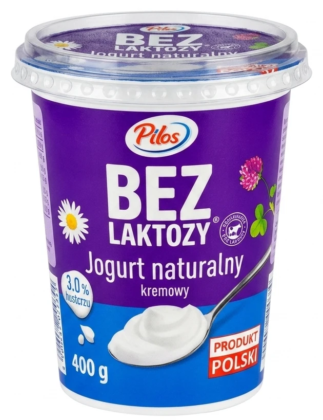 Pilos Jogurt naturalny bez laktozy