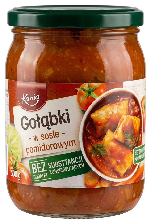 Gołąbki w sosie pomidorowym