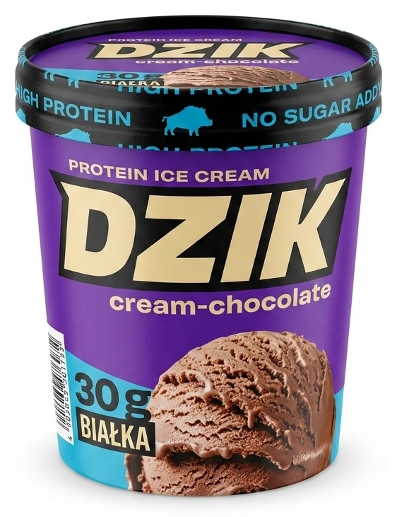 DZIK Lody proteinowe