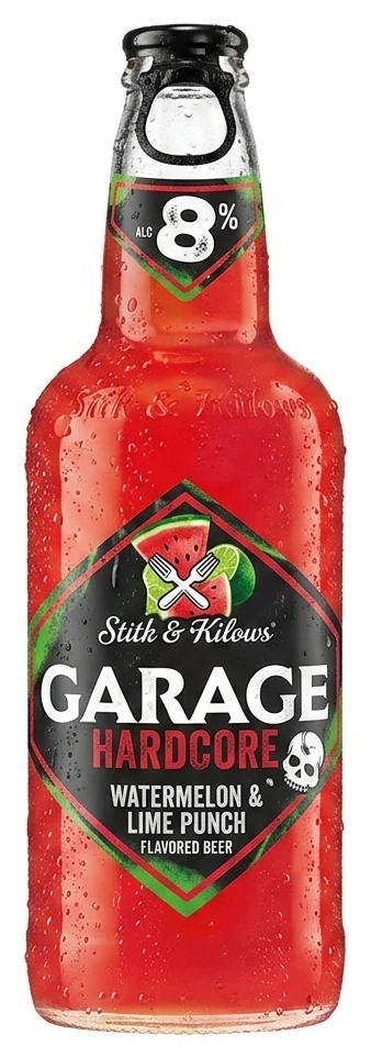Garage Hardcore watermelon & lime punch