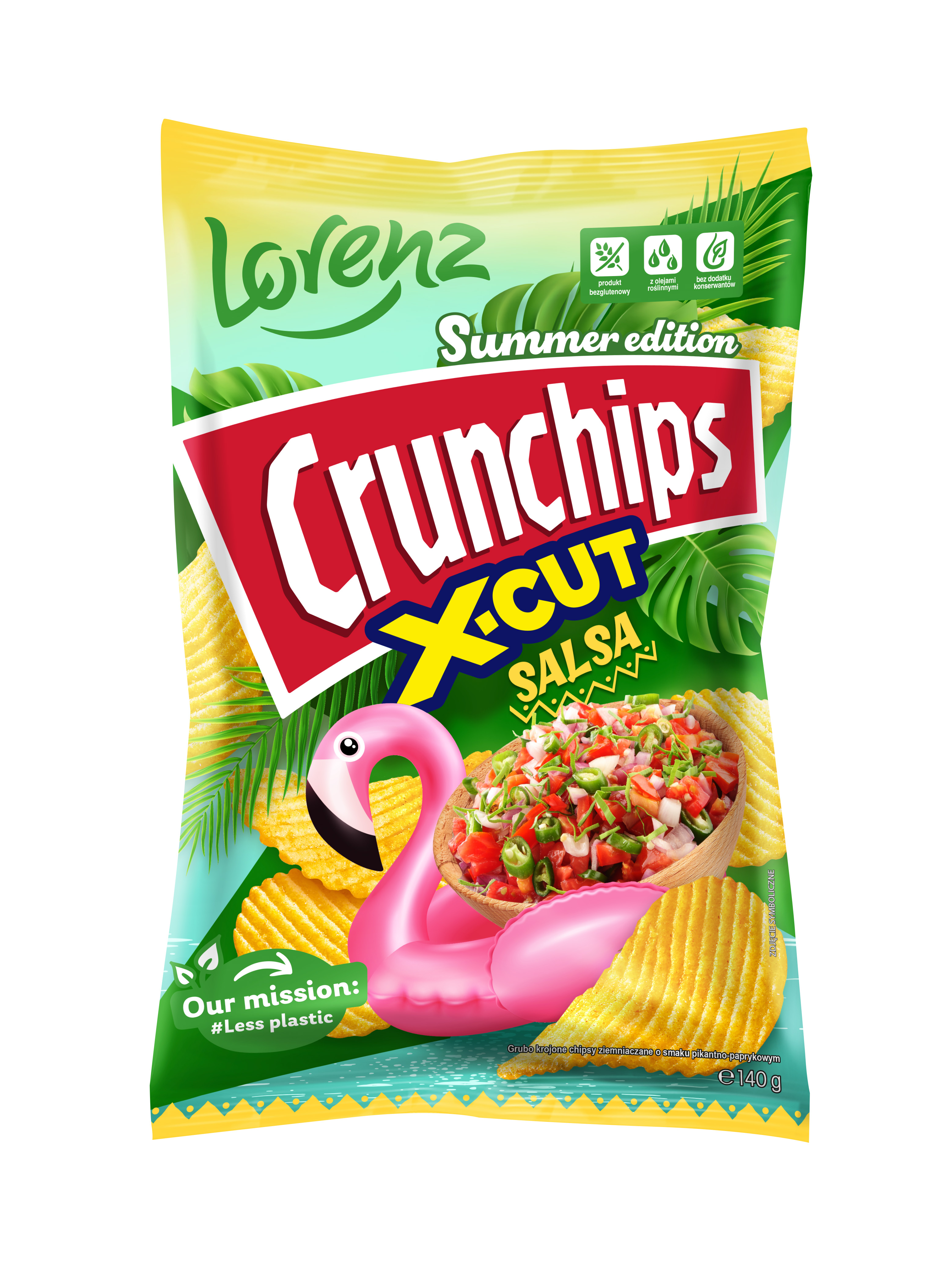 Crunchips X-Cut Salsa 140G