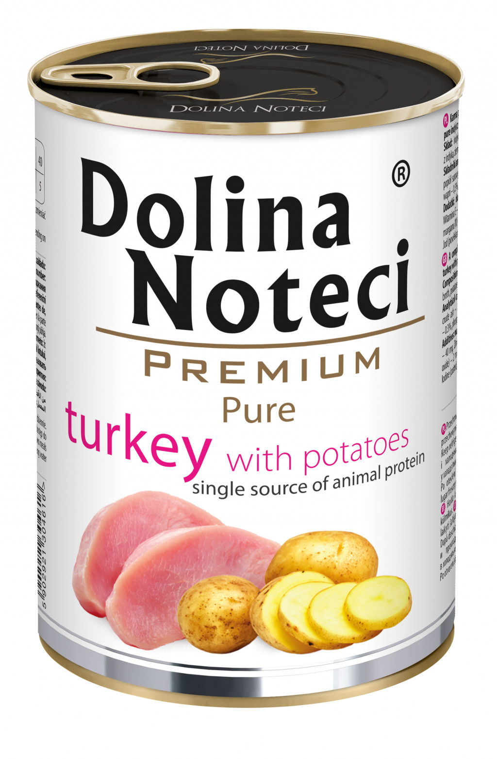 Dolina Noteci Premium Pure Puszka Dla Psa Indyk Z Ziemniakami 400G