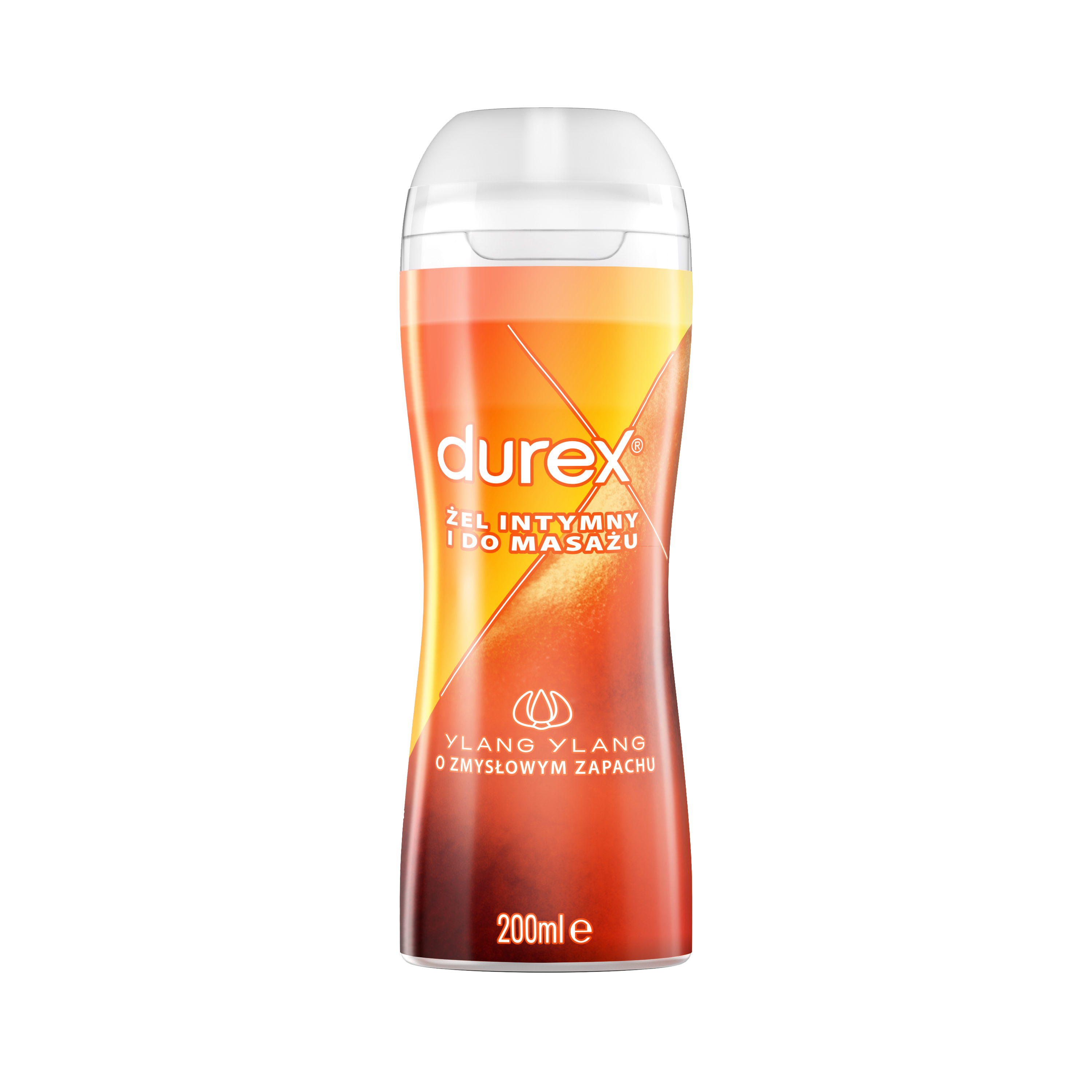 Durex Żel Intymny I Do Masażu 2W1 Ylang Ylang 200 Ml