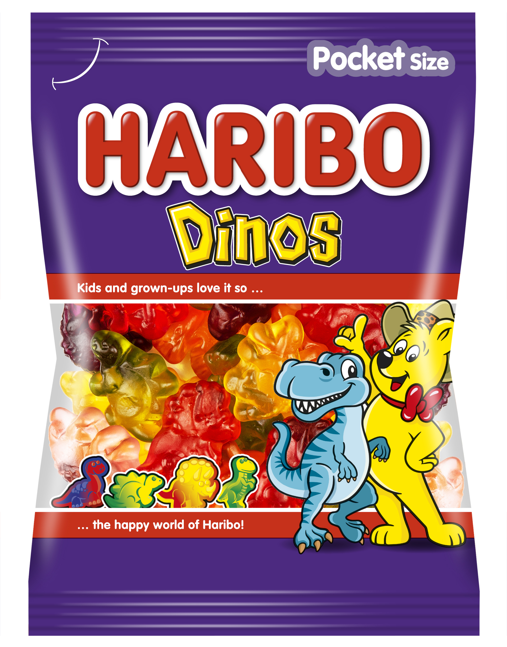 Haribo Dinos 160G