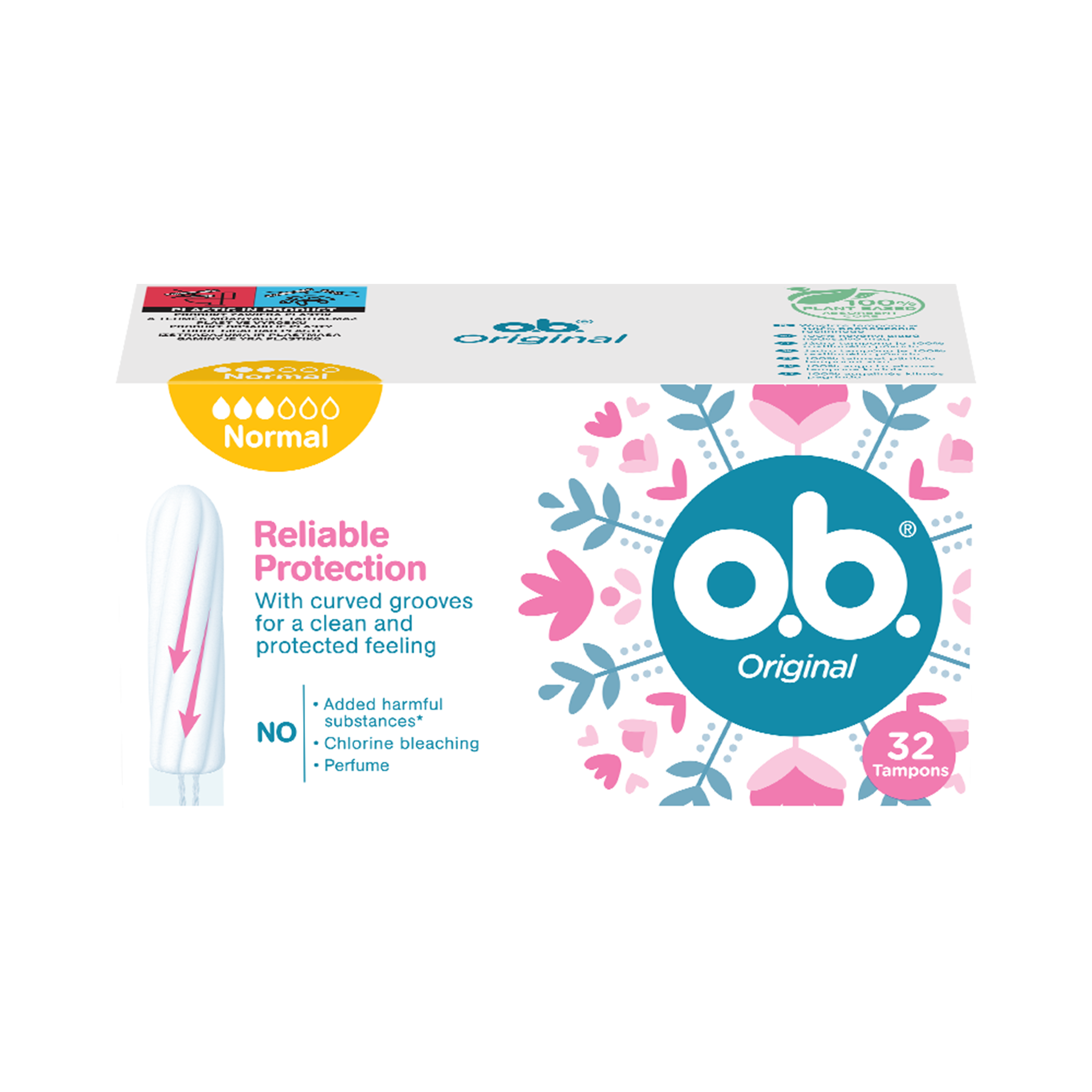 O.B. Original Normal 32 Szt.
