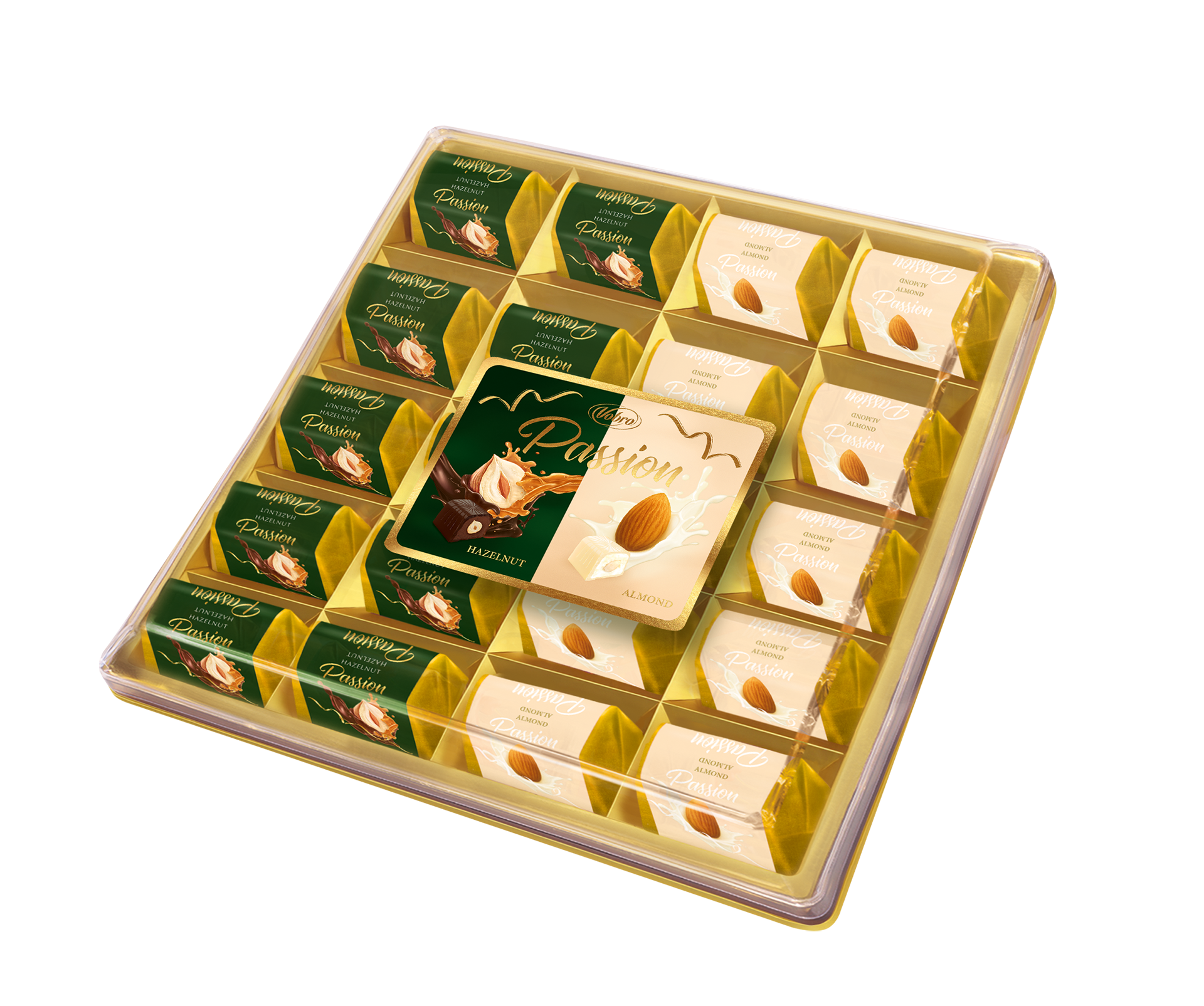 Vobro Hazelnut & Almond Passion 244G (Plastik)