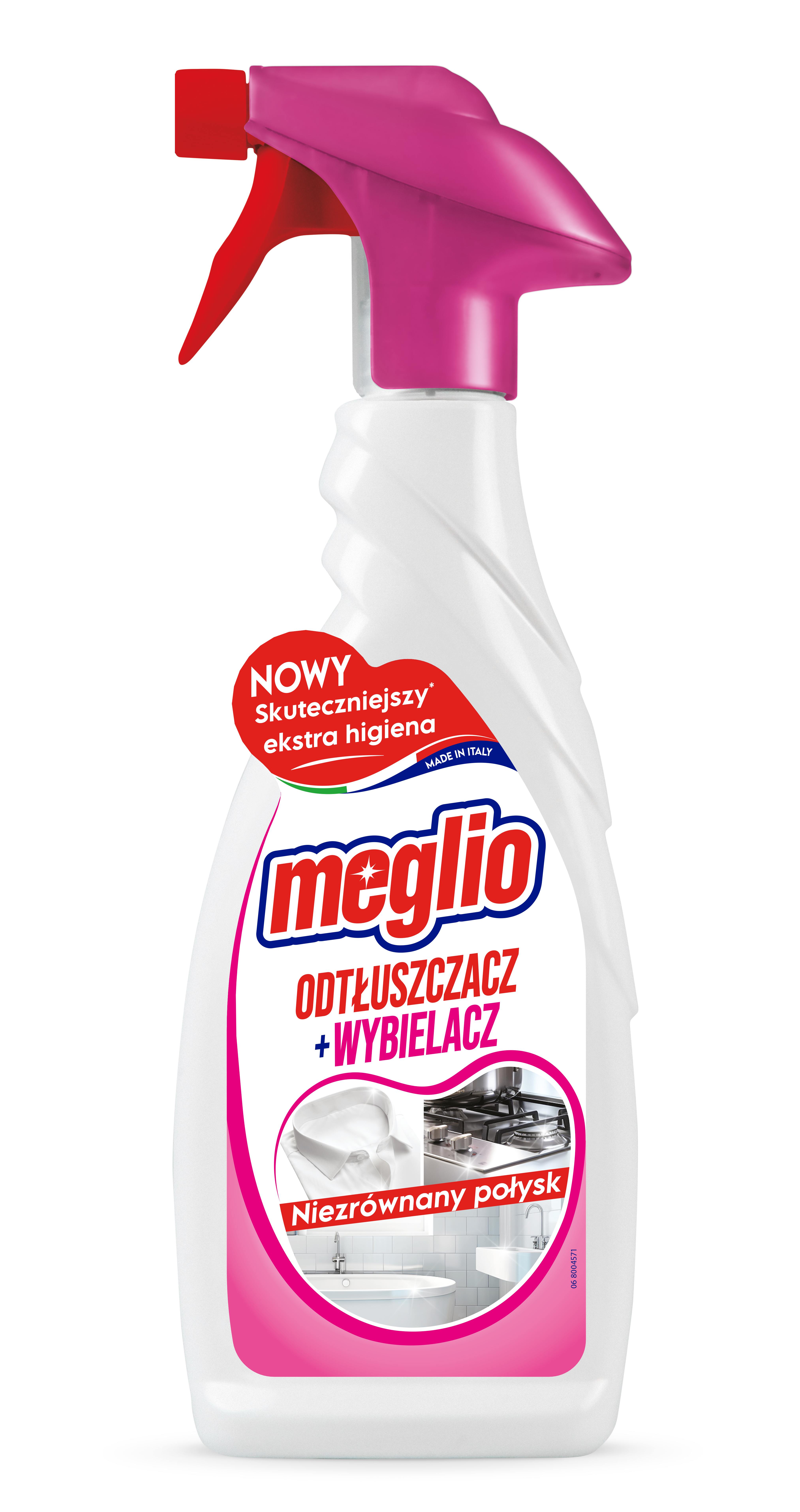 Meglio Odtłuszczacz + Wybielacz 650 Ml