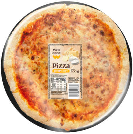 Well Done Pizza 4 sery 400 g