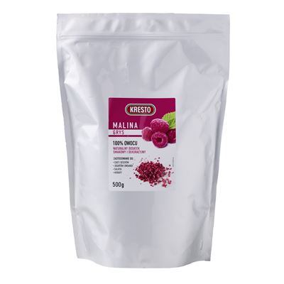 KRESTO Malina liofilizowana grys 500 g
