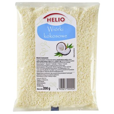 HELIO Wiórki kokosowe 200 g