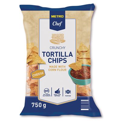 METRO Chef Serowe Nachos Chipsy Tortilla 750 g