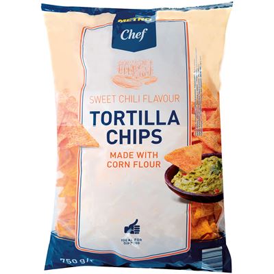 METRO Chef Tortilla chips Sweet Chilli 750 g