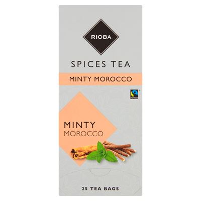 RIOBA Minty Morocco Spices Tea Herbata 25 kopert 38g