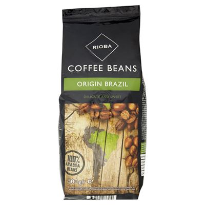 RIOBA Origin Brazil  Kawa ziarnista 500g