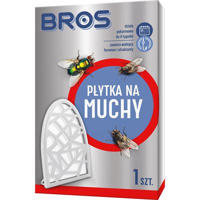 Bros Płytka na muchy 1 sztuka
