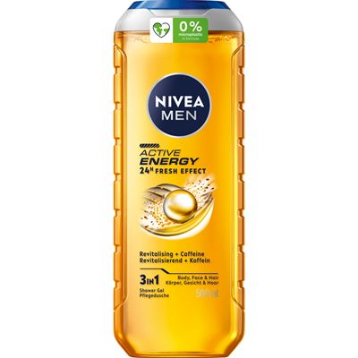 NIVEA Men Żel pod prysznic Active Energy 500 ml