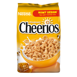 Nestlé Cheerios Zbożowe kółeczka z miodem 375 g
